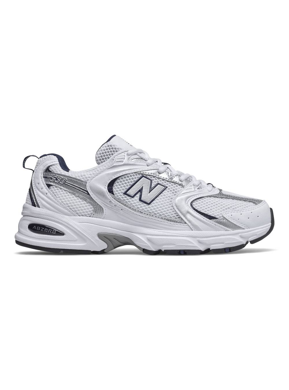 New balance zapatilla urbana 530 mesh unisex blanco 'n 10