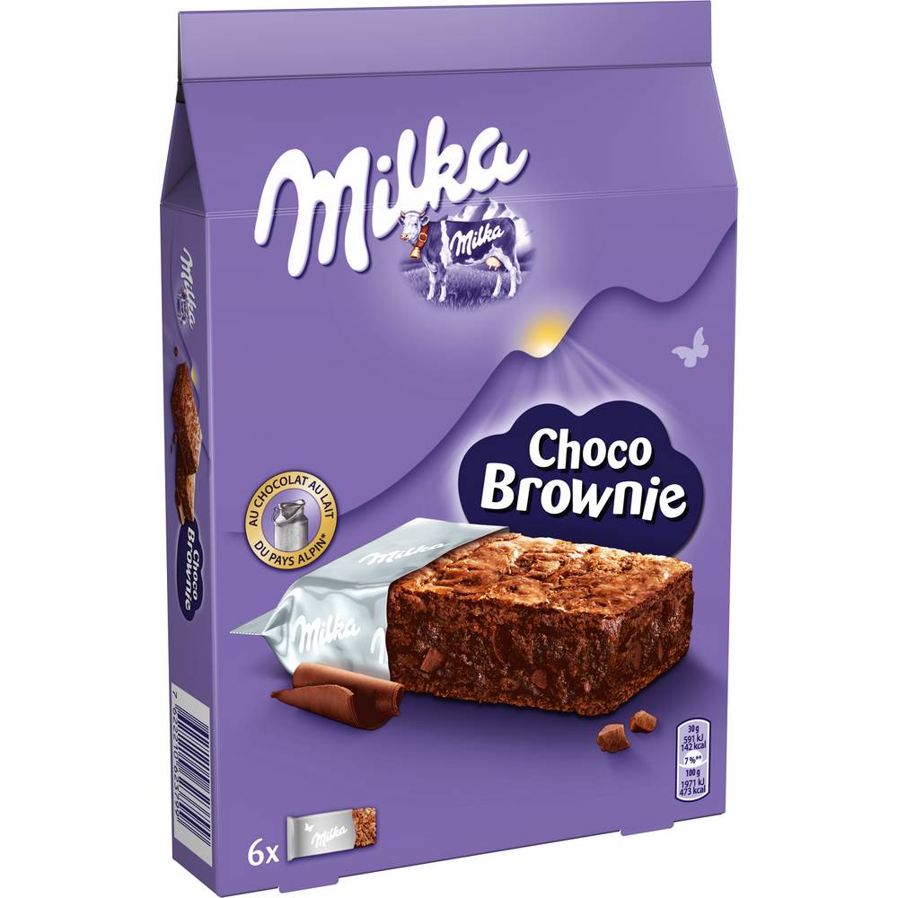 Milka brownie chocolat individuel (6 ct)