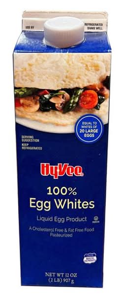 Hy-Vee 100% Egg Whites Liquid Egg Product (32 oz)