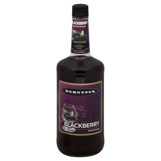Dekuyper Blackberry Flavored Brandy (1L bottle)