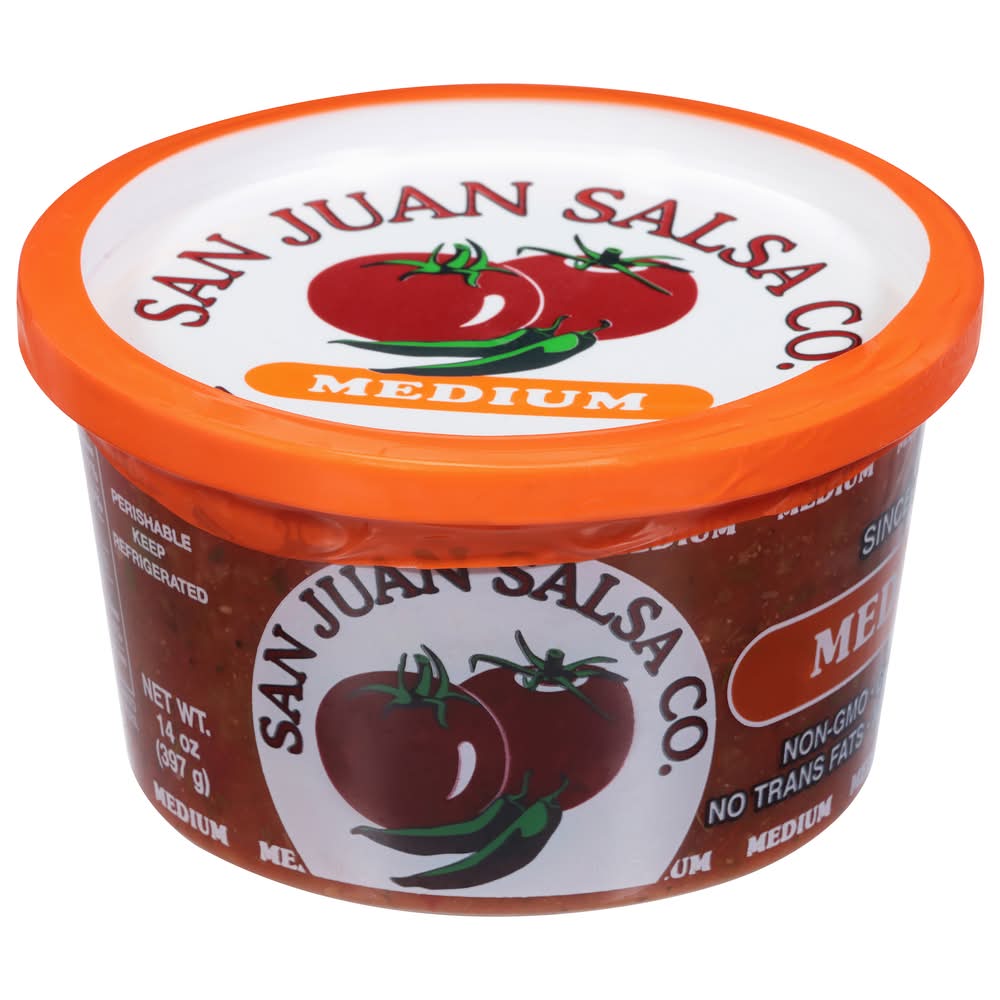 San Juan Salsa Co. Medium Dip (14 oz)