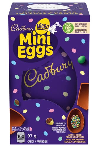 Cadbury Micro Mini Eggs Candy (0.1 kg)