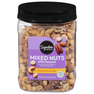 Signature Select Mixed Nuts With Peanuts (roasted-salted)