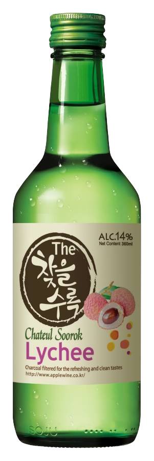 Chateul Soorok Lychee, Soju (360ml)