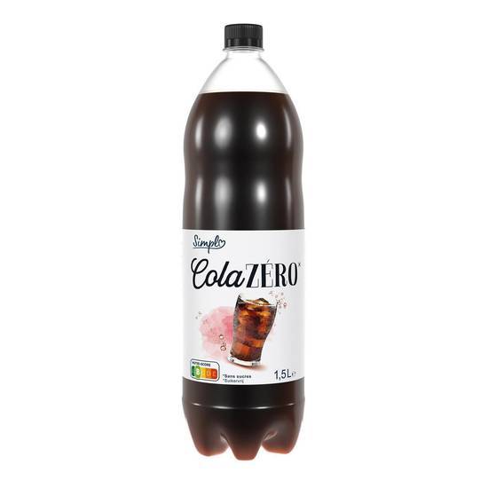 Simpl - Soda cola zéro (1.5 L)