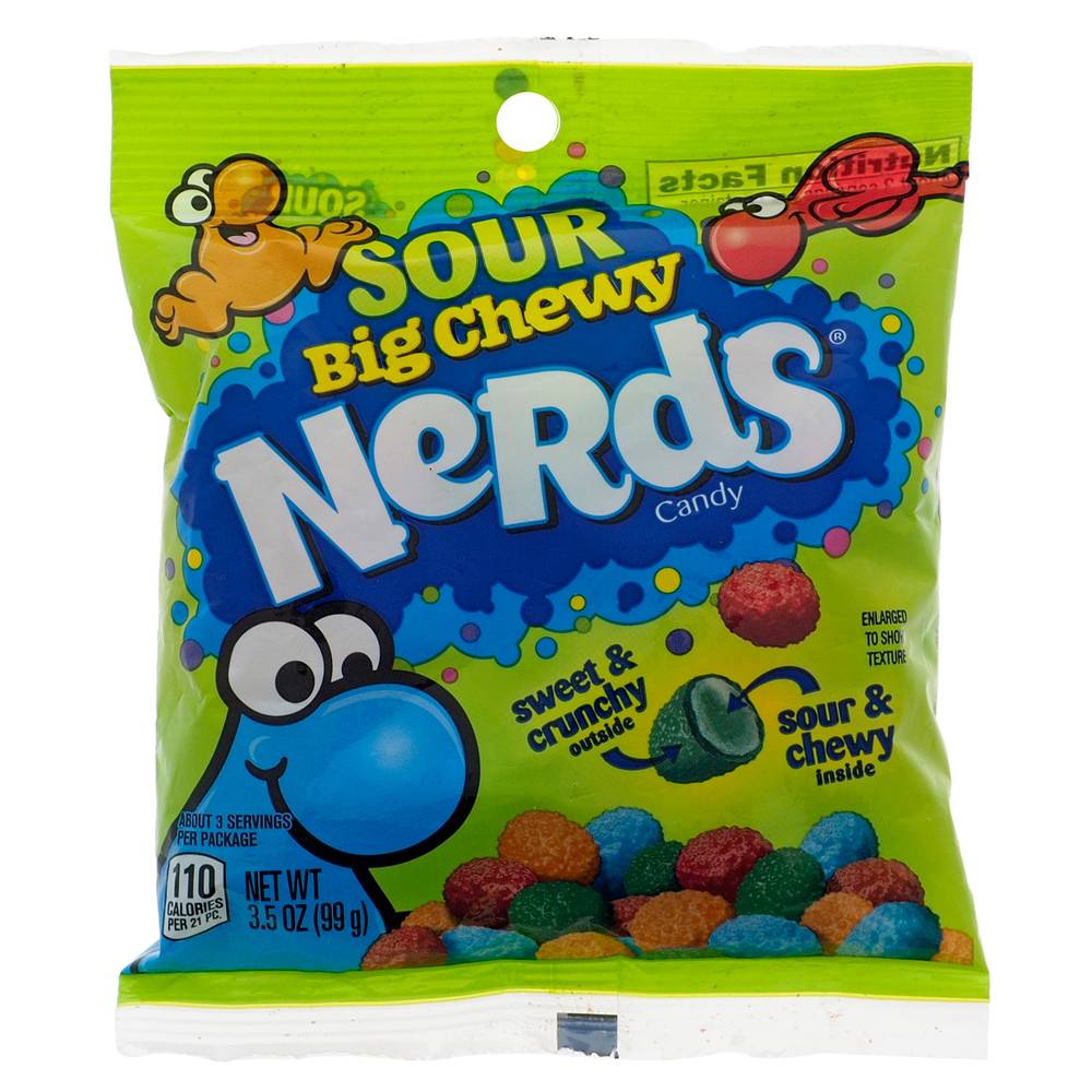 Nerds big chewy candy (sour)
