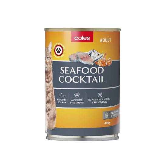 Coles Cat Food Seafood Cocktail 400g Delivery Near You Uber Eats