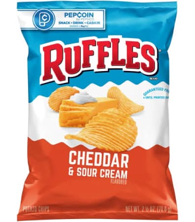 Ruffles® Cheddar & Sour Cream Potato Chips 2.5oz