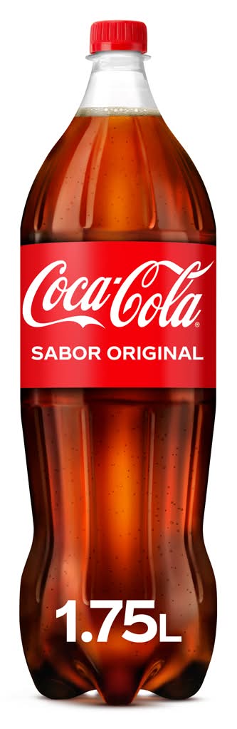 Coca-Cola - Refrigerante sabor original, garrafa de 1.75 l