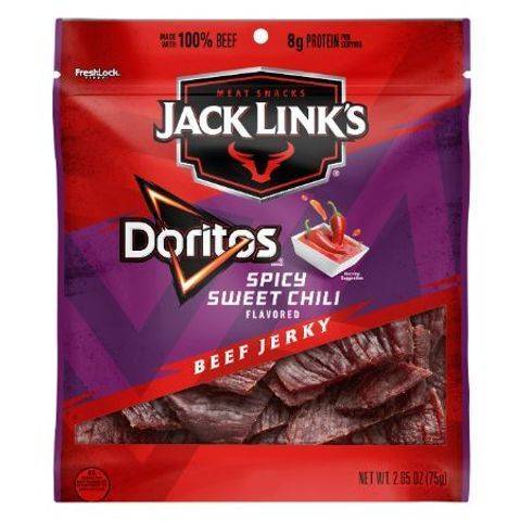 Jack Link's Beef Jerky Doritos Sweet & Spicy Chili 2.65oz
