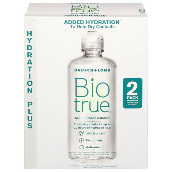 Biotrue Hydration Plus Sterile Multi-Purpose Solution ( 2 ct )
