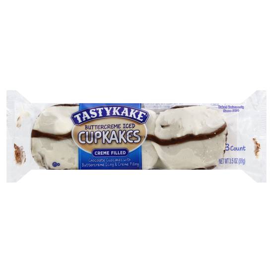 Tastykake Buttercream Iced Chocolate Cupkakes