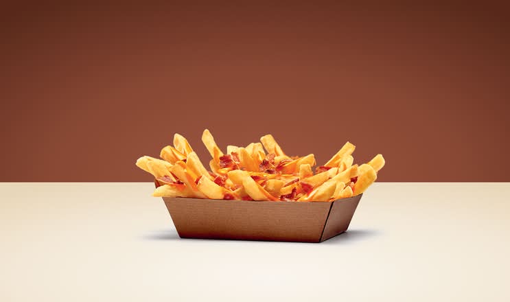 King Fries Cheddar & Bacon