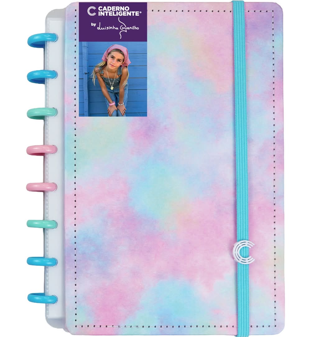 Caderno Inteligente Formato A5 Free Spirit/Luisinha Guanilho