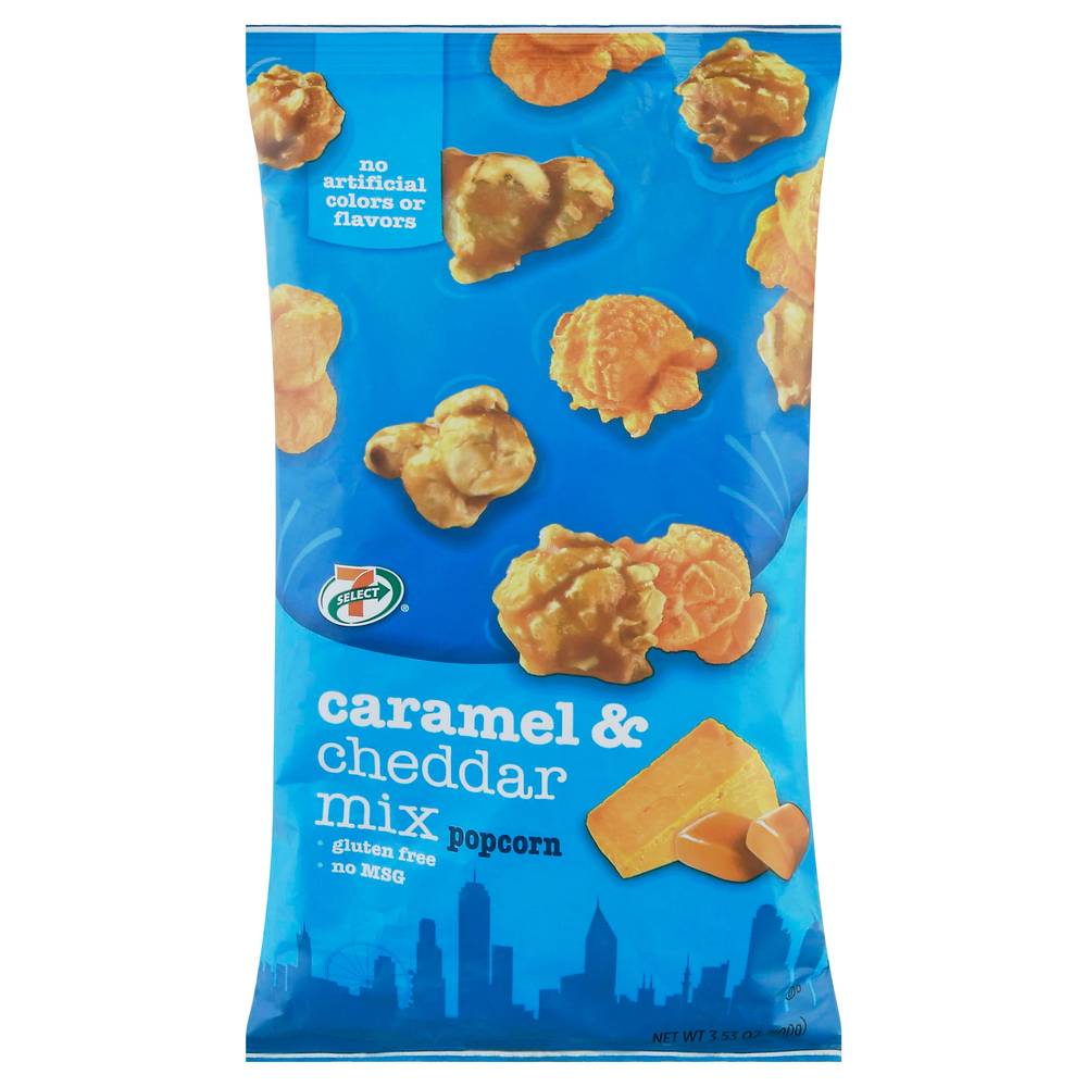 7-Select Caramel & Cheddar Mix Popcorn (3.53 oz)