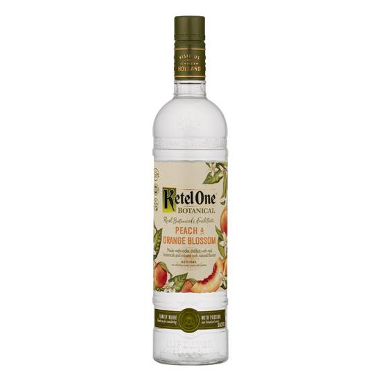 Ketel One Botanical No Sugar Peach and Orange Blossom Vodka (750 ml)