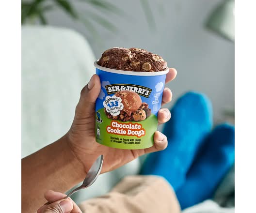 Ben & Jerry's Lighten Up Chocolate Cookie Dough Light Ice Cream