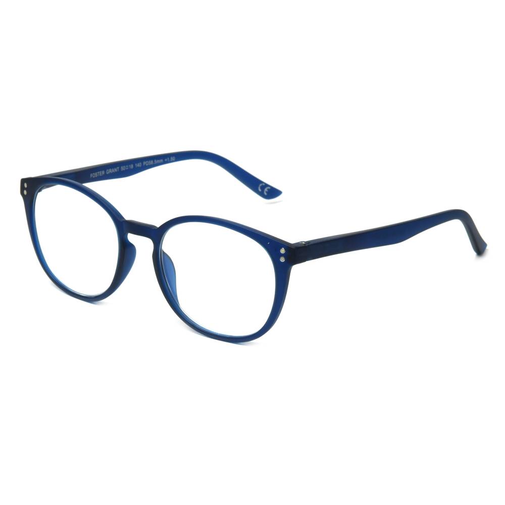 Foster Grant Anti-Fog Blue Light Reading Glasses 1.00 (joey navy)