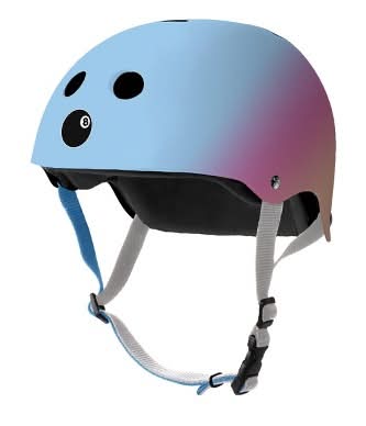 Eight Ball Kids' 8+ Helmet - Sunset Fade: Medium, Padded, Vented, Adjustable Strap
