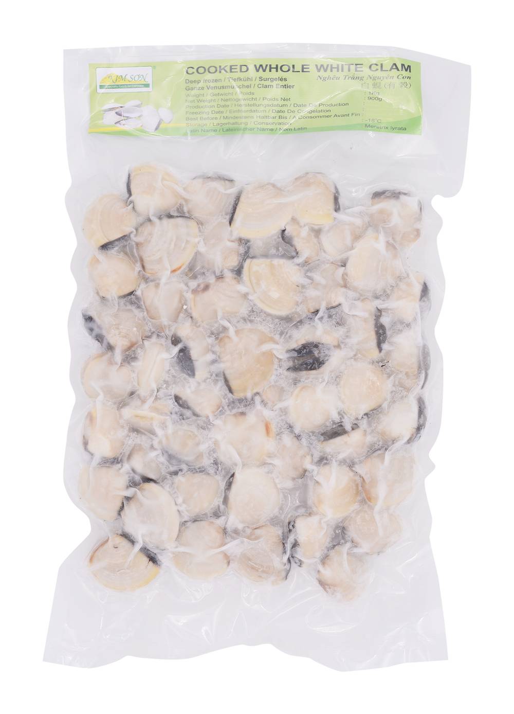 Kim Son Whole White Clam (1kg)