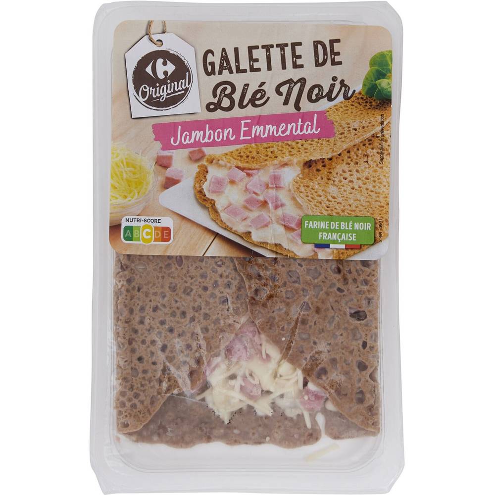 Carrefour Original - Galette jambon emmental