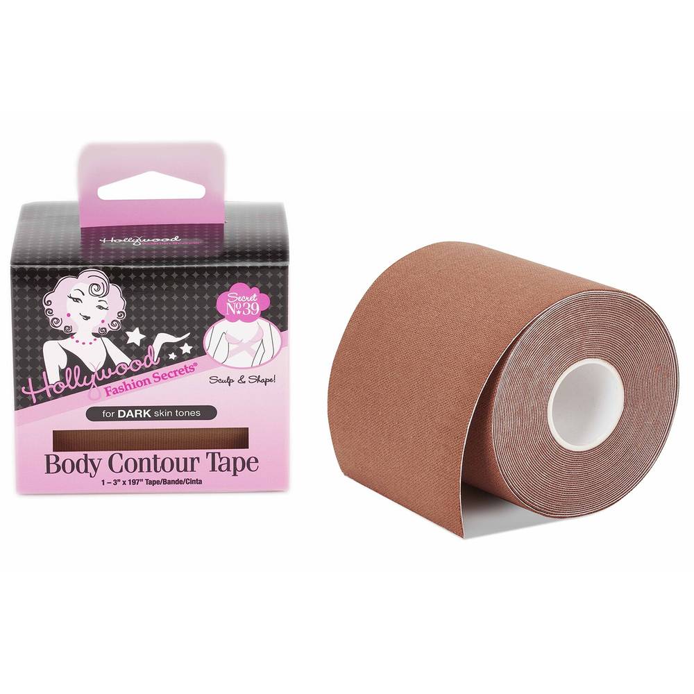 Hollywood Fashion Secrets Body Contour Tape (3" * 197"/dark)