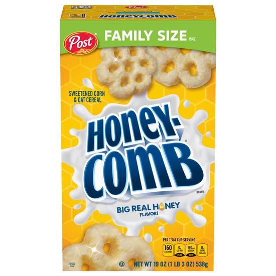 Honeycomb Big Real Honey Flavor Cereal Family Size