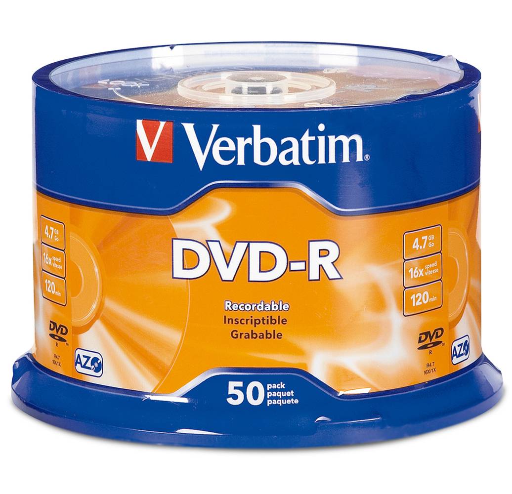 Verbatim · Disco grabable dvd-r