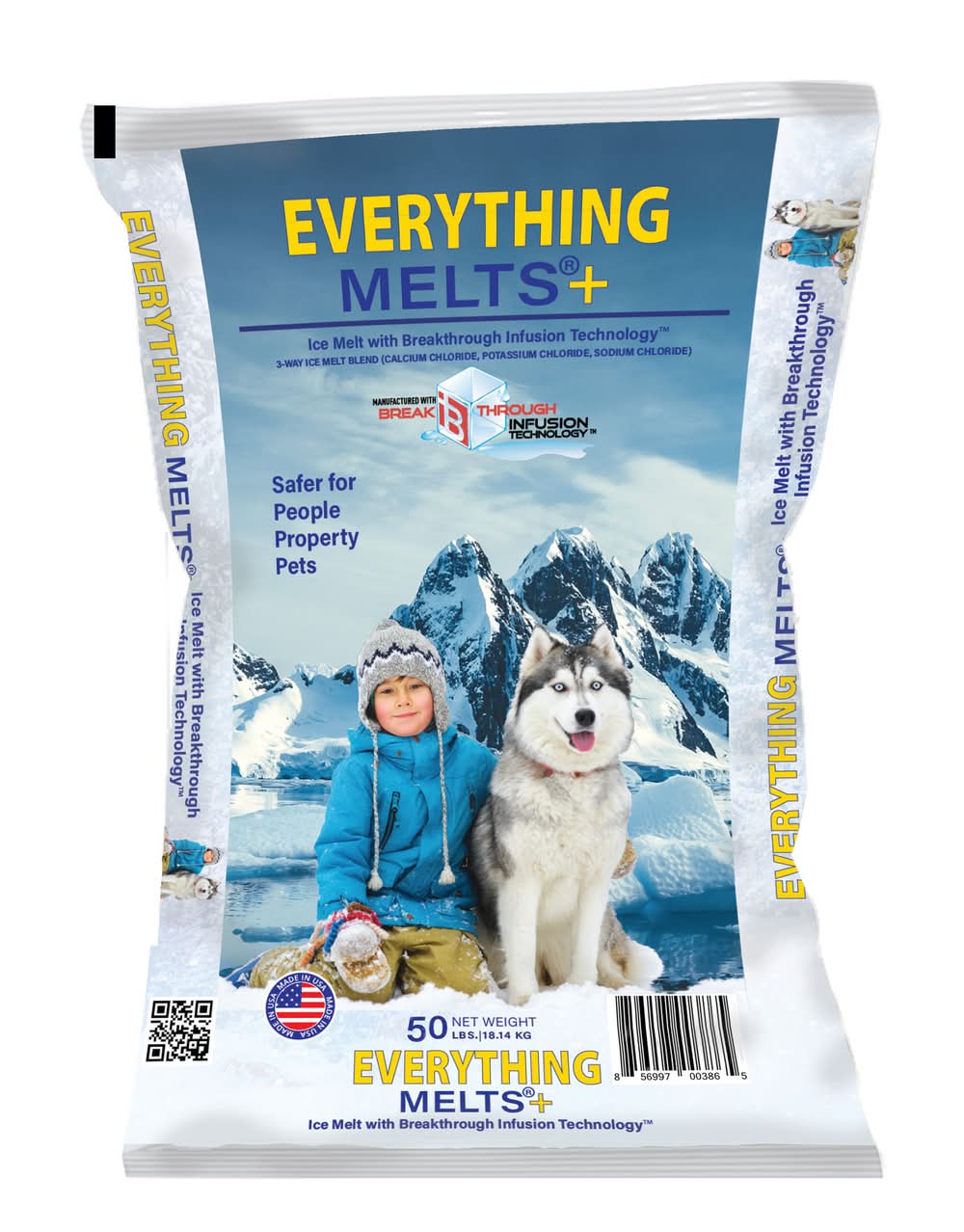 Everything Melts + 50-lb Bag(s) Safer For Pets Ice Melt Pellets