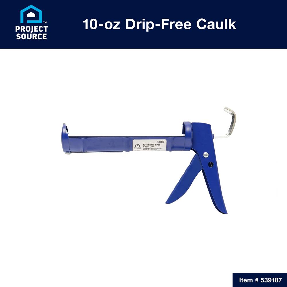 Project Source 10-oz Anti-drip Rod Caulk Gun | 59729