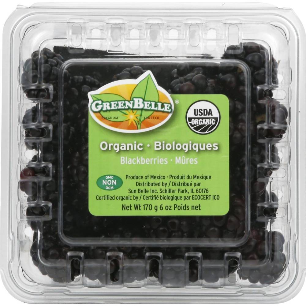 Organic Blackberries