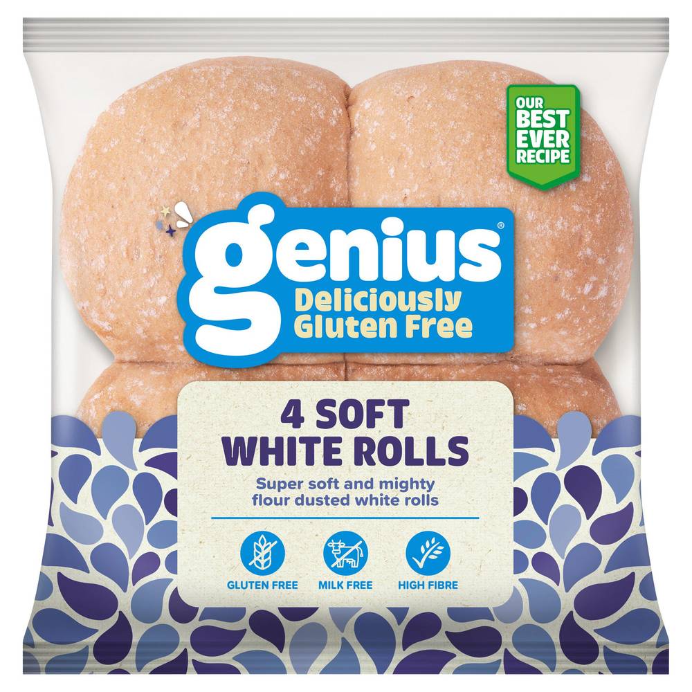 Genius Soft White Rolls x4