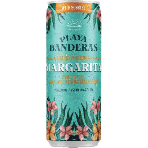 Playa Banderas Mango Pineapple Margarita Single Can