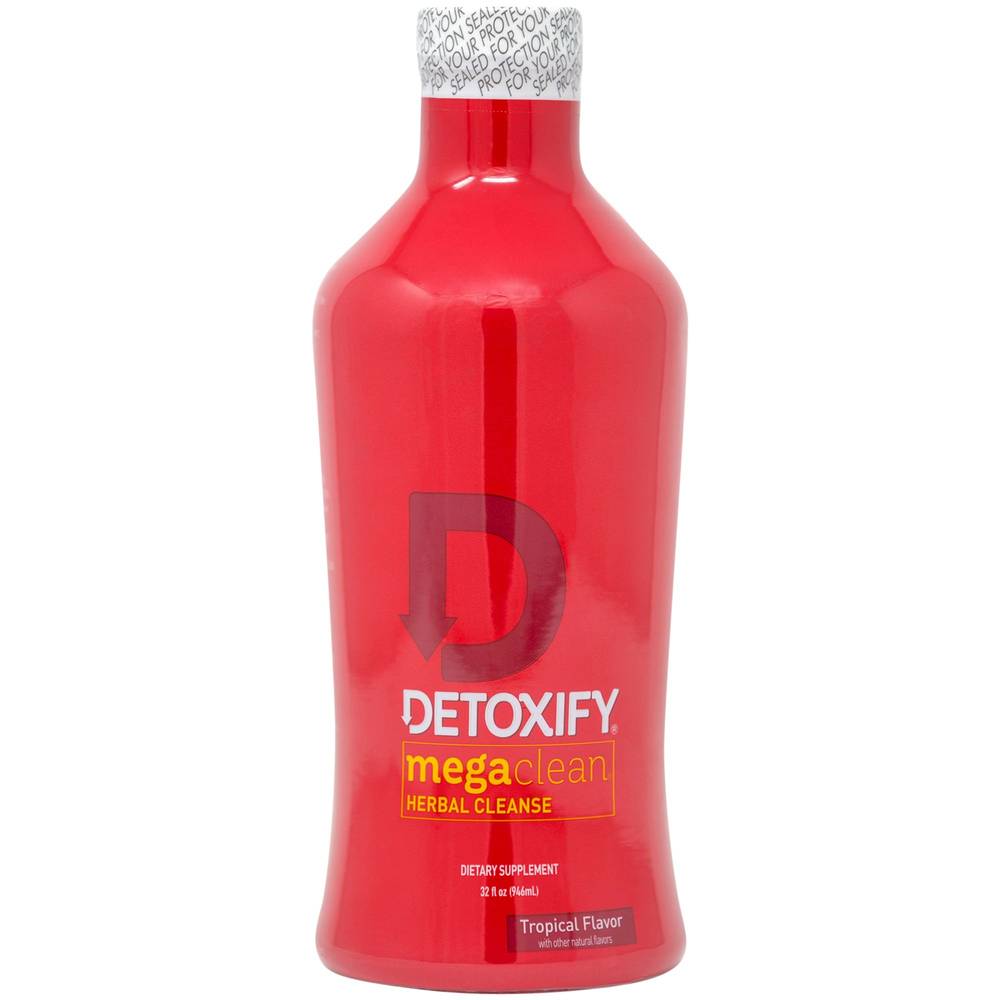 Detoxify Mega Clean Herbal Liquid Cleanse Supplement (tropical)
