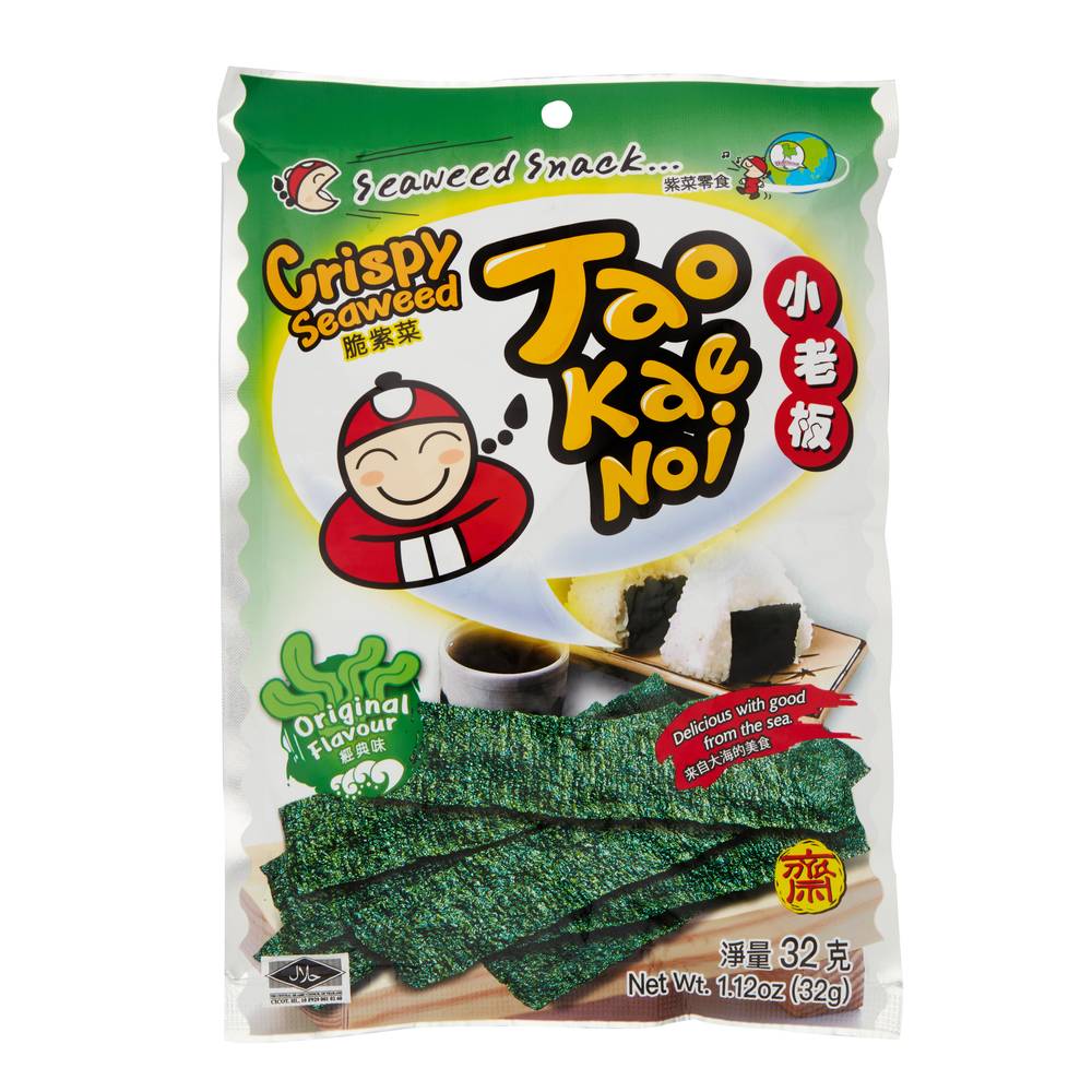 Tao Kae Noi Crispy Seaweed Snack (32g)