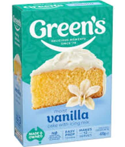 Green's Vanilla Cake Mix 470g