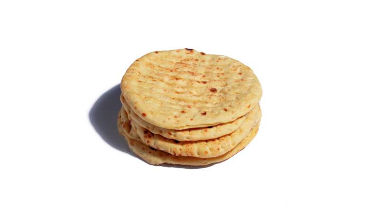 Set of 5 raw Pitas