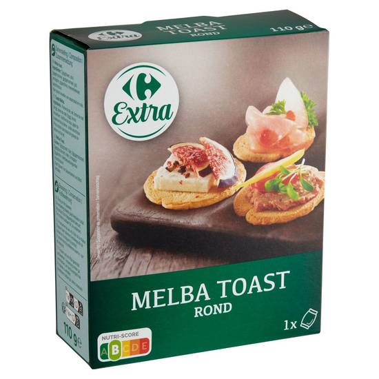 Carrefour Extra Melba Toast Rond 110 g