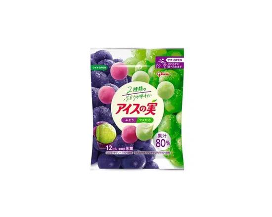 アイスの実 氷菓 - ぶどう-マスカット (12 入)