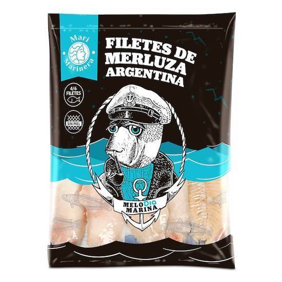 Filete de merluza argentino sin piel Mari Marinera bolsa 400 g