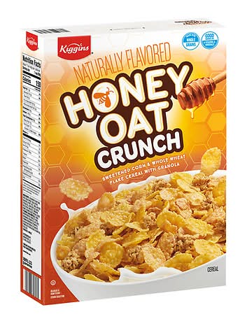 Kiggins Cereal, Honey Oat Crunch (14.5 oz)