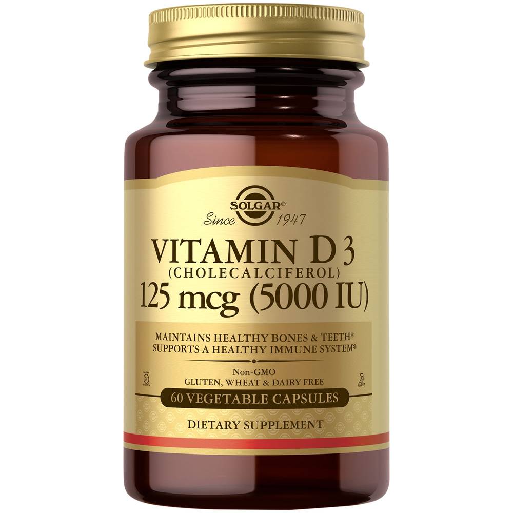 Solgar Vitamin D3 Capsules