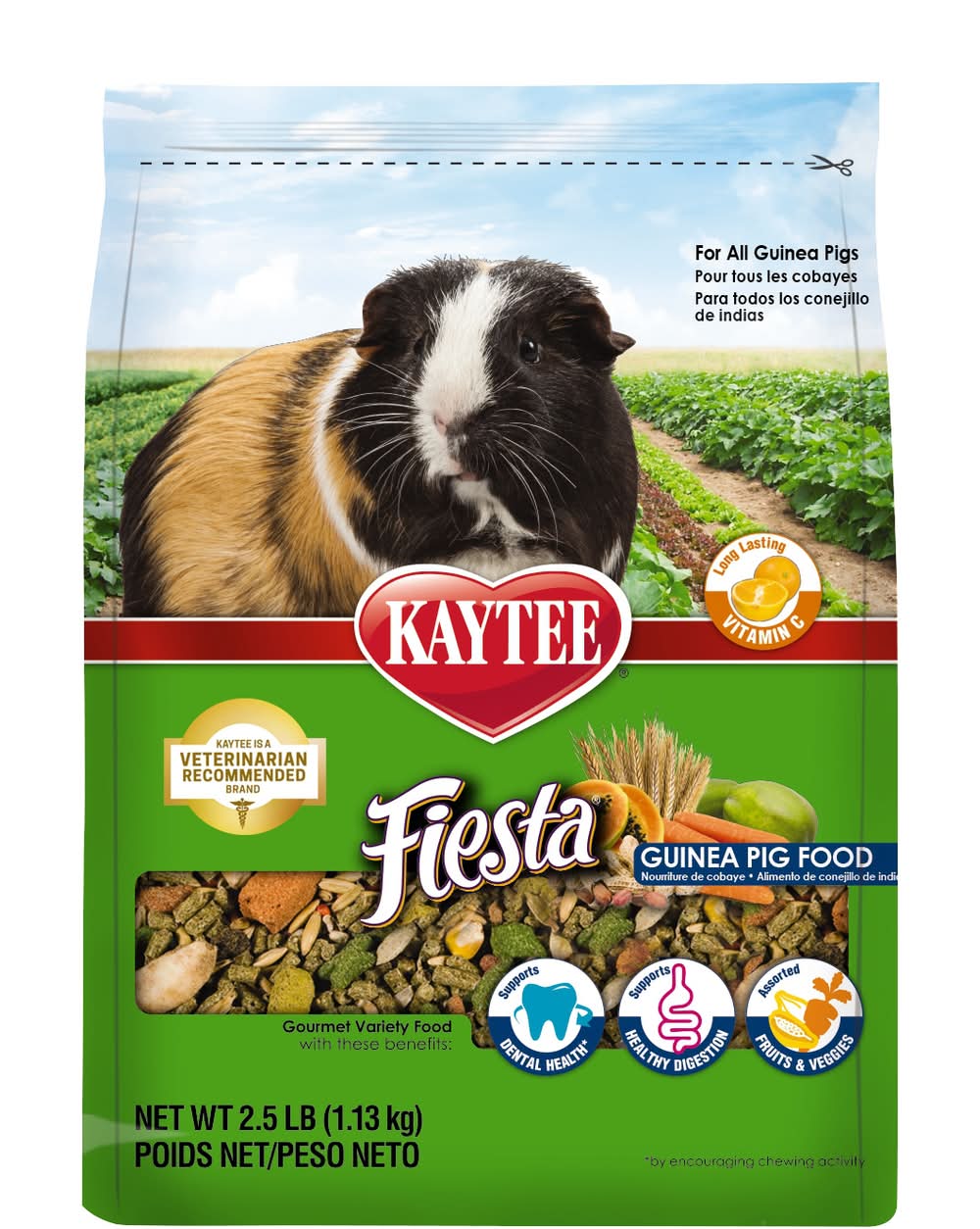 Kaytee Pet Specialty Fiesta Guinea Pig Food (2.5 lbs)