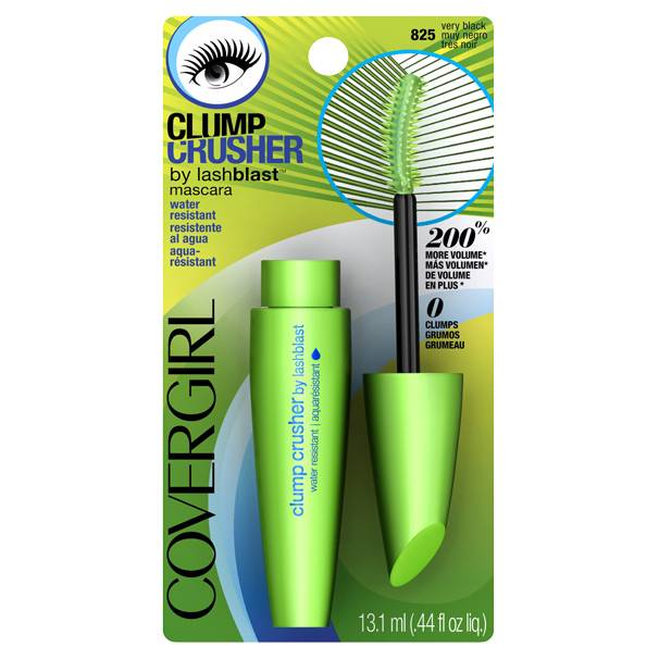 CoverGirl Clump Crusher Water Resistant Mascara By Lashblast Very Black 825 (0.44 fl oz)