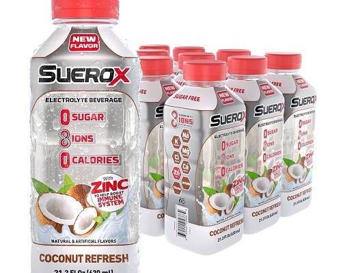 Order SueroX Coconut Refresh 630ml  food online from Glenrose Liquor & Mini Mart store, Glendale on bringmethat.com