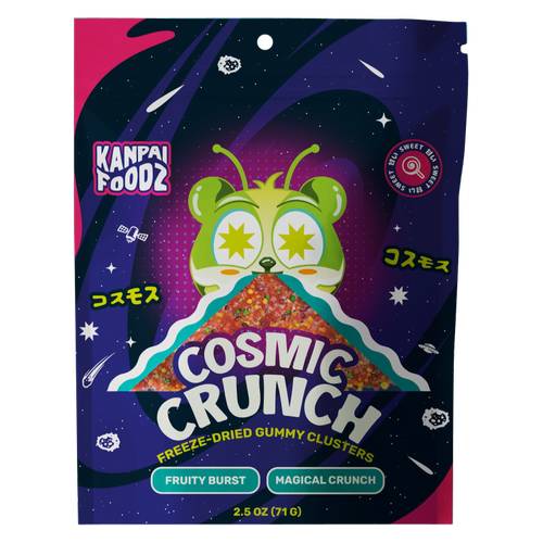 Kanpai Foodz Freeze Dried Gummy Clusters (cosmic crunch)