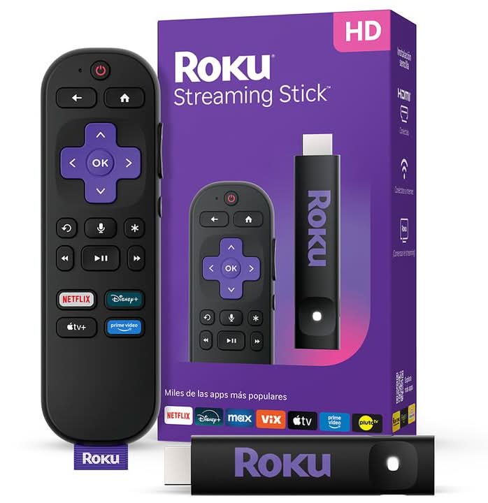ROKU · Streaming stick dispositivo de streaming hd para tv