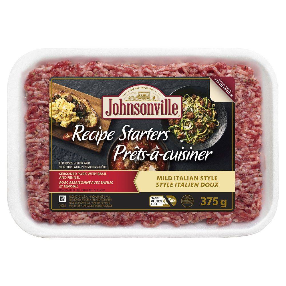 Johnsonville Ground Mild Italian Style Sausage (375 g)