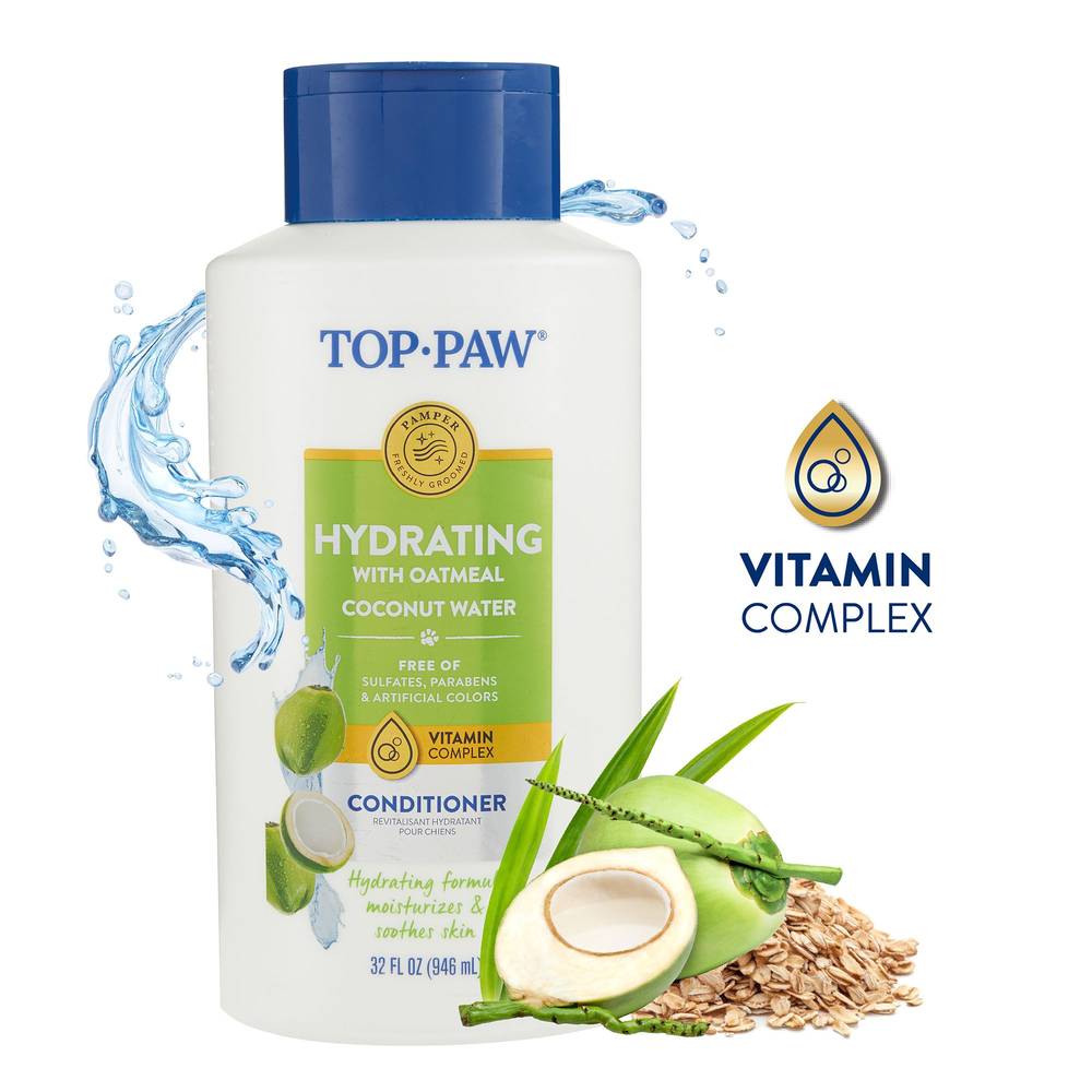 Top Paw Hydrating With Oatmeal and Coconut Water Dog Conditioner