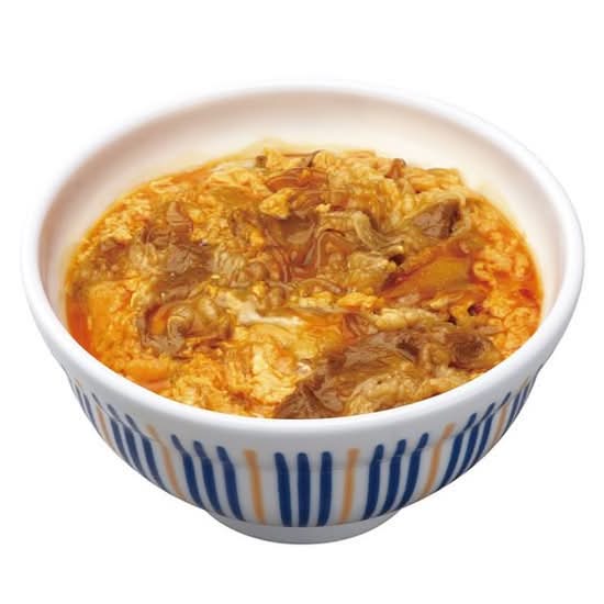 牛とじ丼 Gyu-Tojidon(Simmered Beef & Egg Rice Bowl)